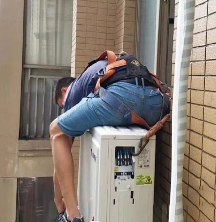 绥棱空调移机